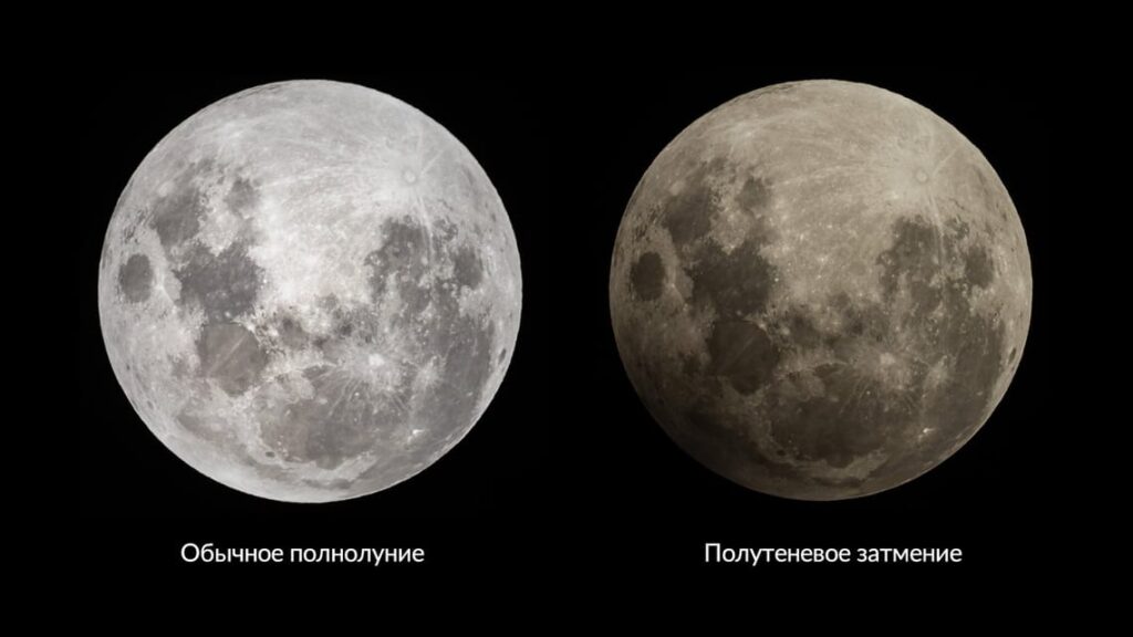 Лунное затмение 25 марта 2024 года