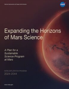 NASA публикует План будущего Марса (2024-2044)