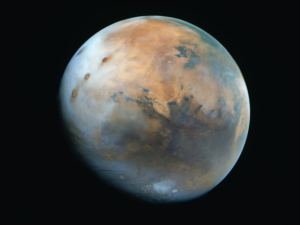 Марс — изображение с миссии Emirates Mars Mission 2025